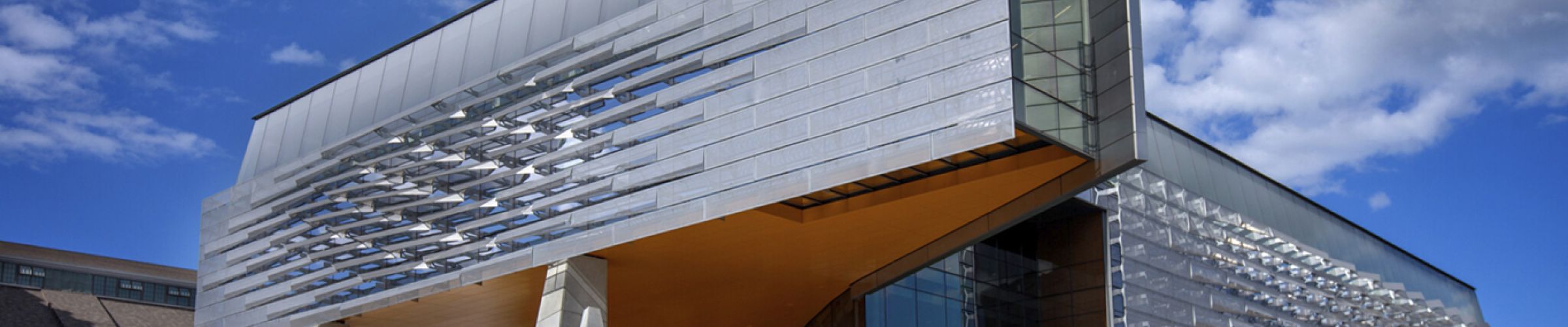 A color photo of Gates Hall on Cornell University's Ithaca campus