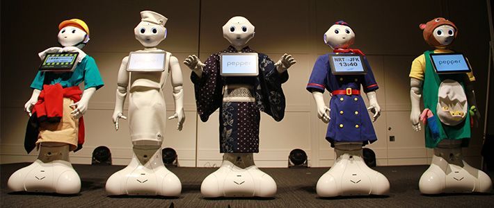 Robots wearing clothing