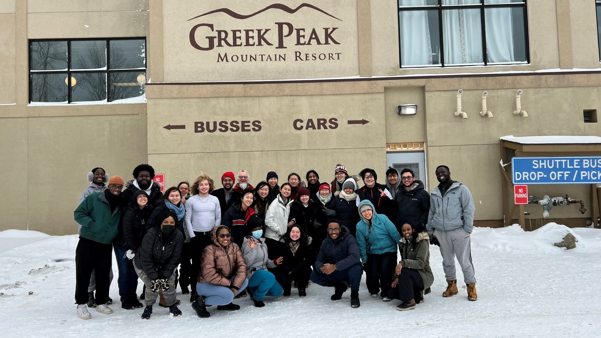 Greek Peak ski trip