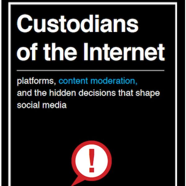 book cover of Custodians of the Internet