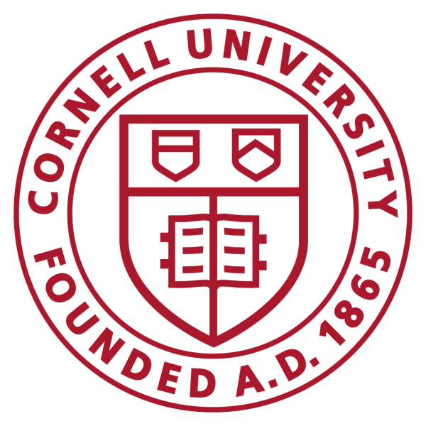 Cornell University seal in red