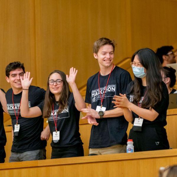 Students celebrate winning 2022 Digital Agriculture Hackathon