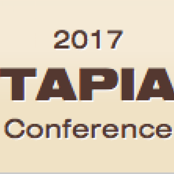 photo of text "2017 tapia conference"