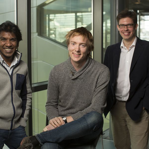 photo of three Cornell faculty members