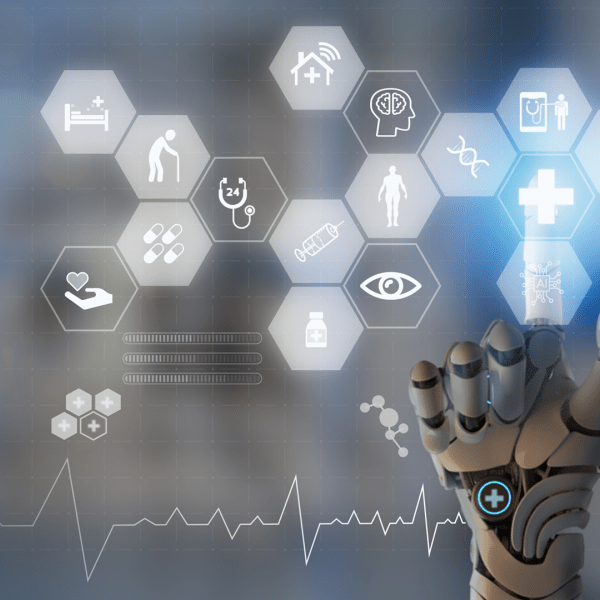Digital healthcare and medical technology concept. Shutterstock: MangKangMangMee